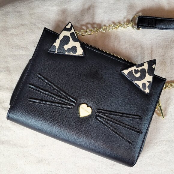 Black Cat Purse - Betsey Johnson - Picture 1 of 9